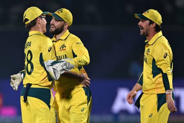Australia won the nail biter match with New Zealand , Aus vs Nz